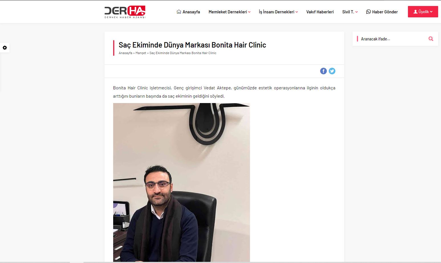 Saç Ekiminde Dünya Markası Bonita Hair Clinic